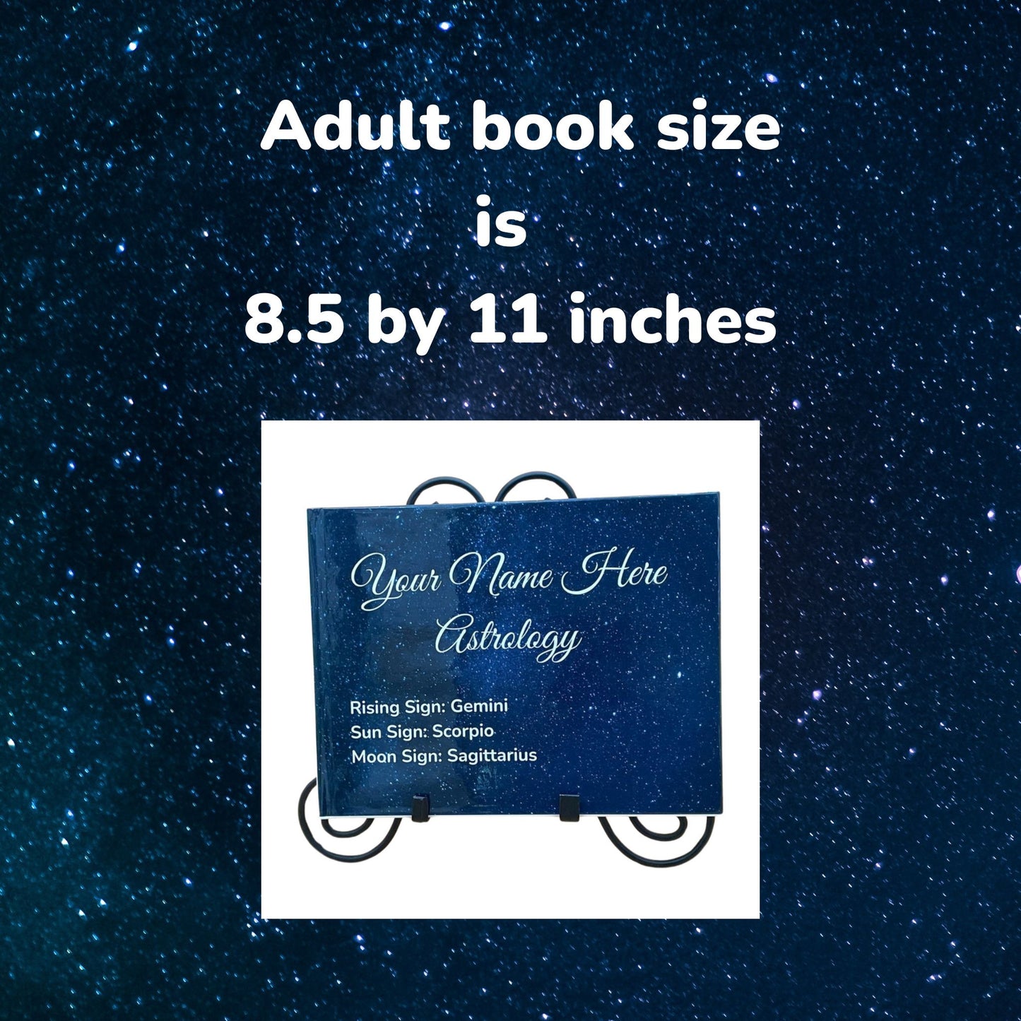 Custom Set of 2 Adult Astrology Books