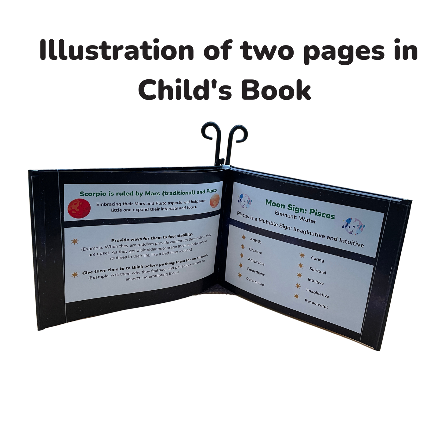 Custom Adult and Child set of Astrology Books