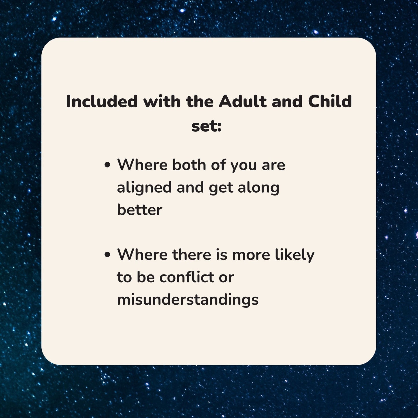 Custom Adult and Child set of Astrology Books
