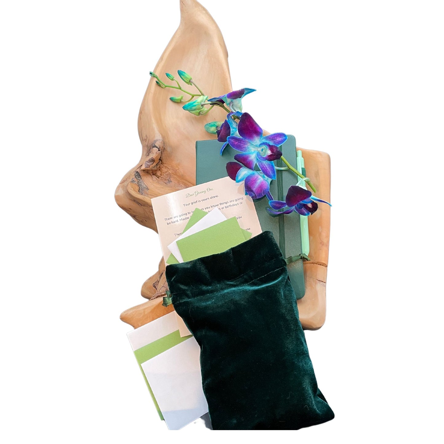 Grieving Support & Reflection Cards Gift Set: Premium version