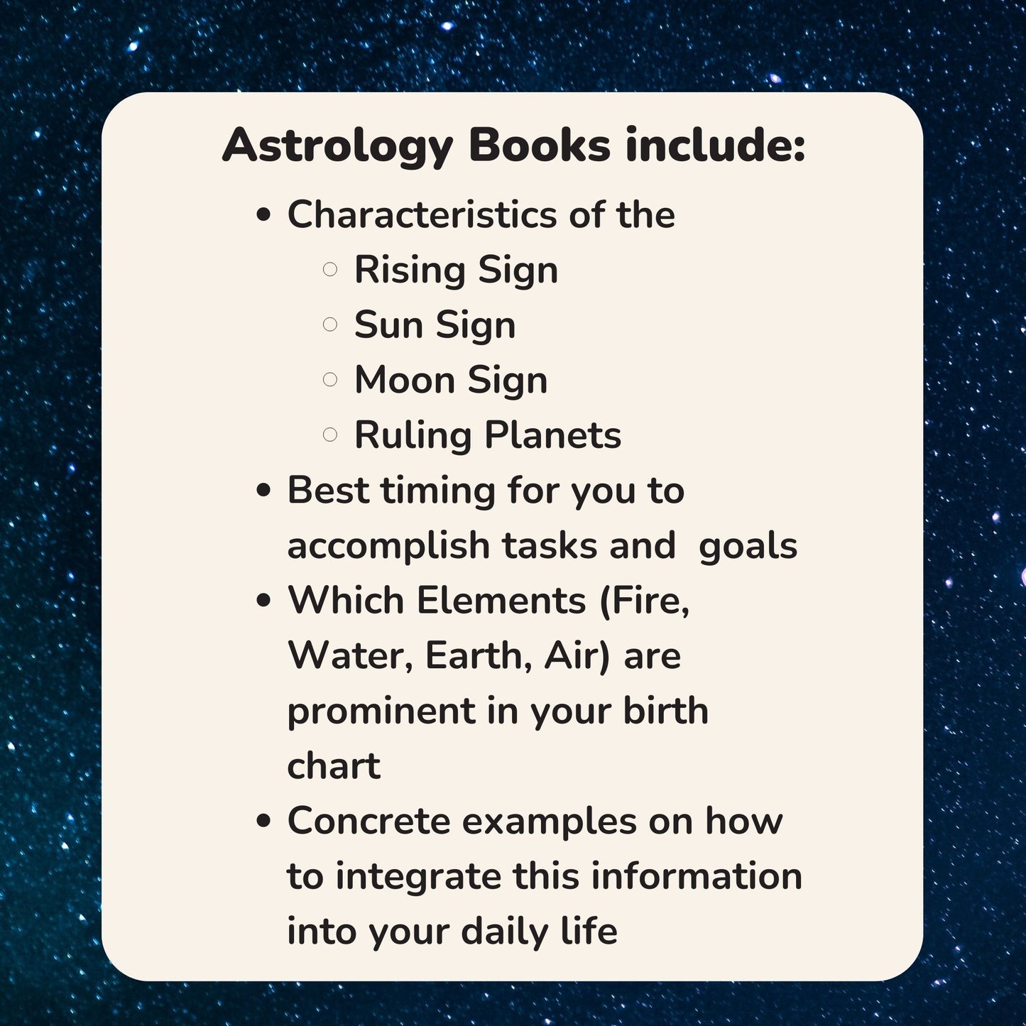 Custom Child Astrology Book