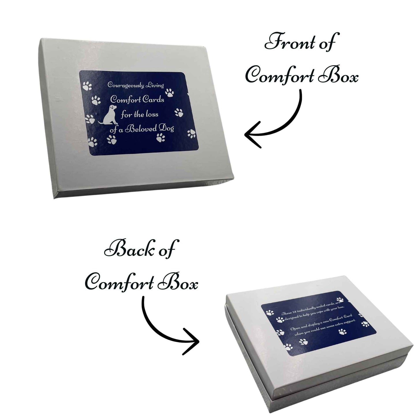 Comfort Card Gift Set for the Loss of a Beloved Dog