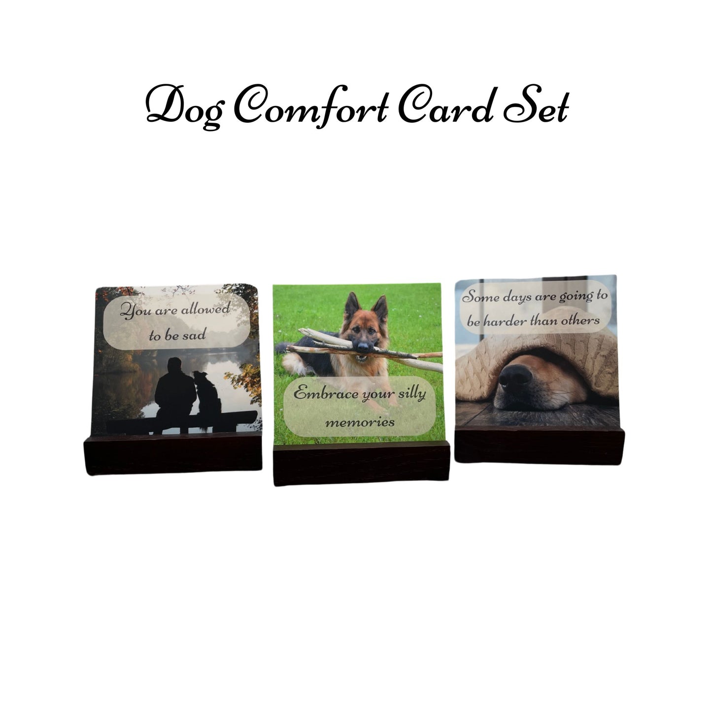 WHOLESALE Comfort Card Set  Assortments for Loved Ones and Pet Loss (6 units)