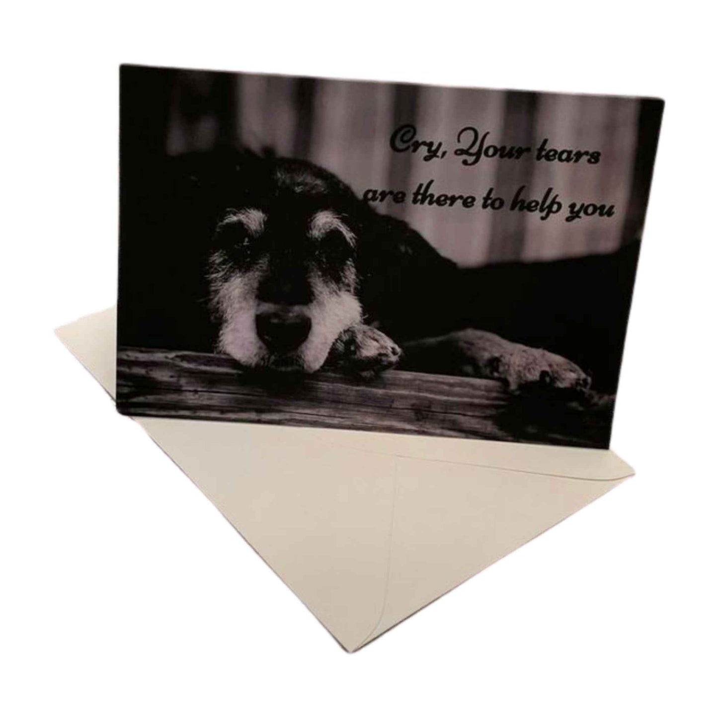 25 Pack of Customizable Pet Loss Greeting Cards