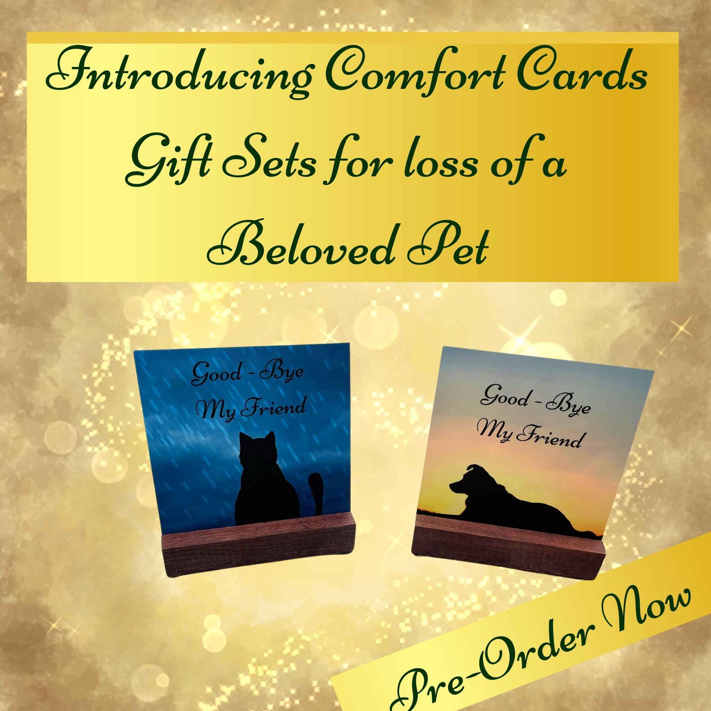WHOLESALE Comfort Card Assortments Sets for Pet Loss (6 Units)