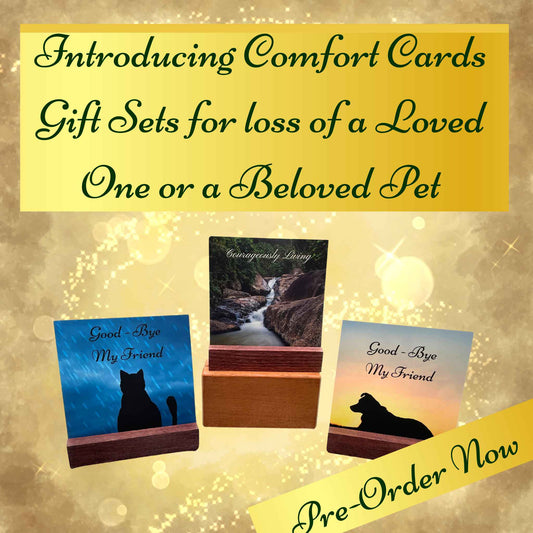 WHOLESALE Comfort Card Set  Assortments for Loved Ones and Pet Loss (6 units)