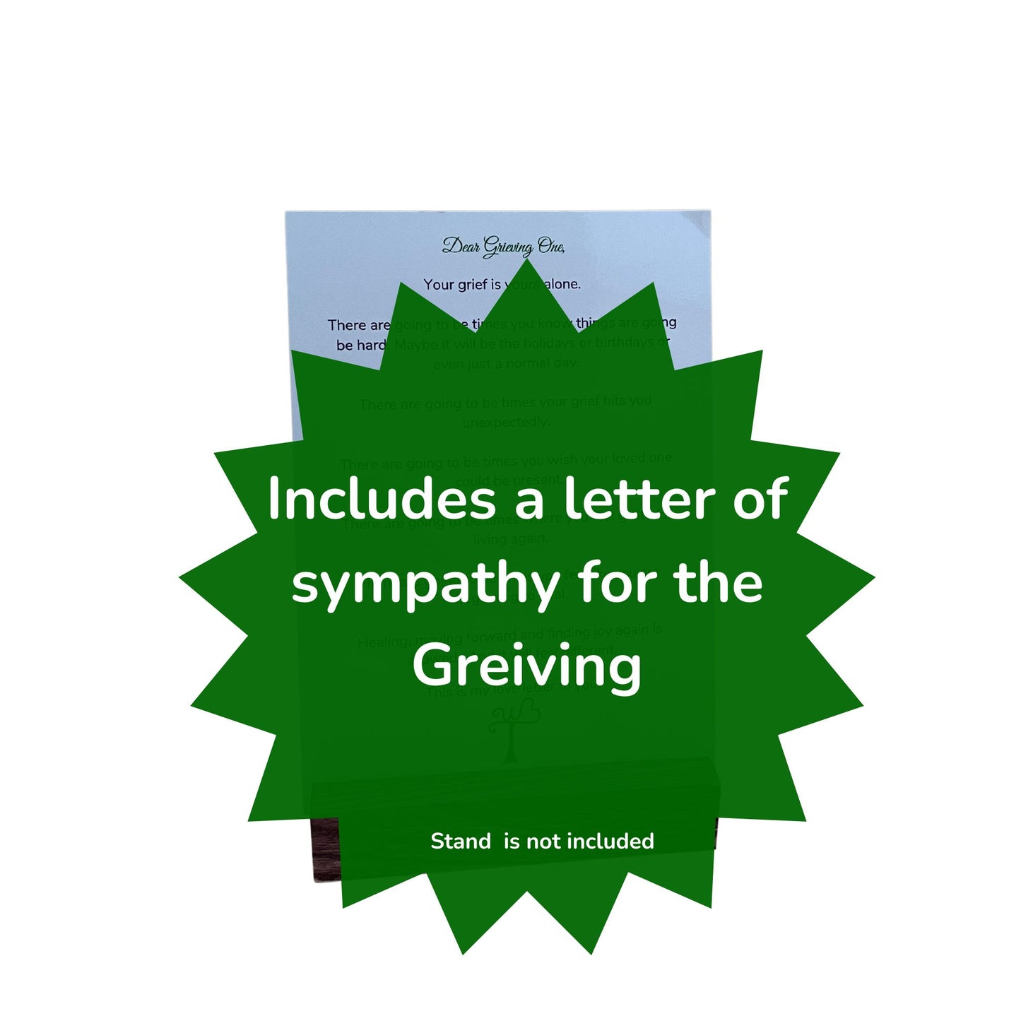 Grieving Support & Reflection Cards Gift Set: Premium version